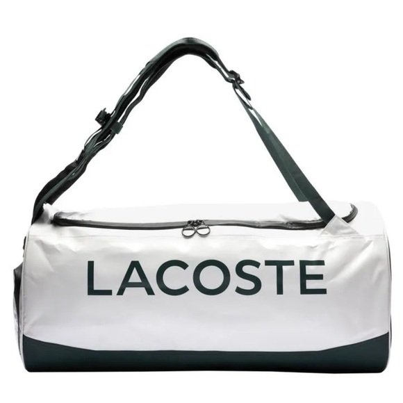 Lacoste L20 TENNIS Bag 2021 racquet white green pro women’s men’s oversized ball - Picture 1 of 9